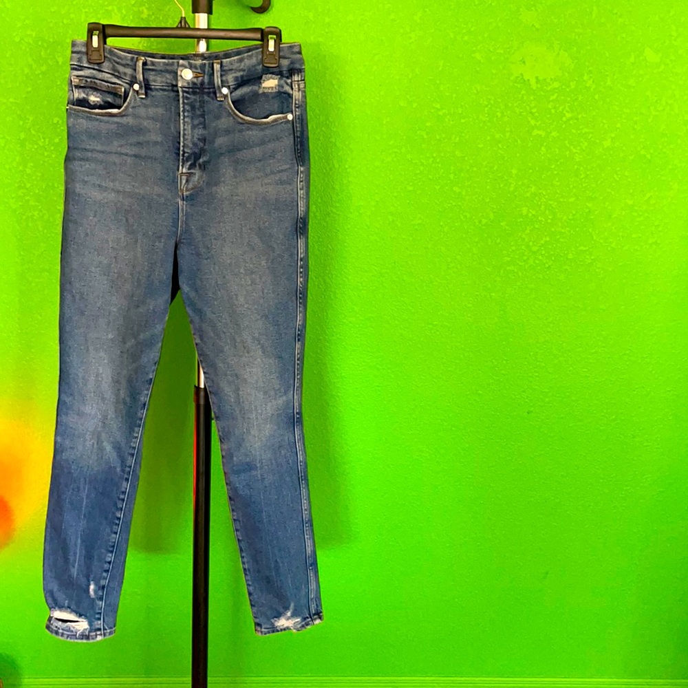 Good American. Size 8/29. Good curve jeans.